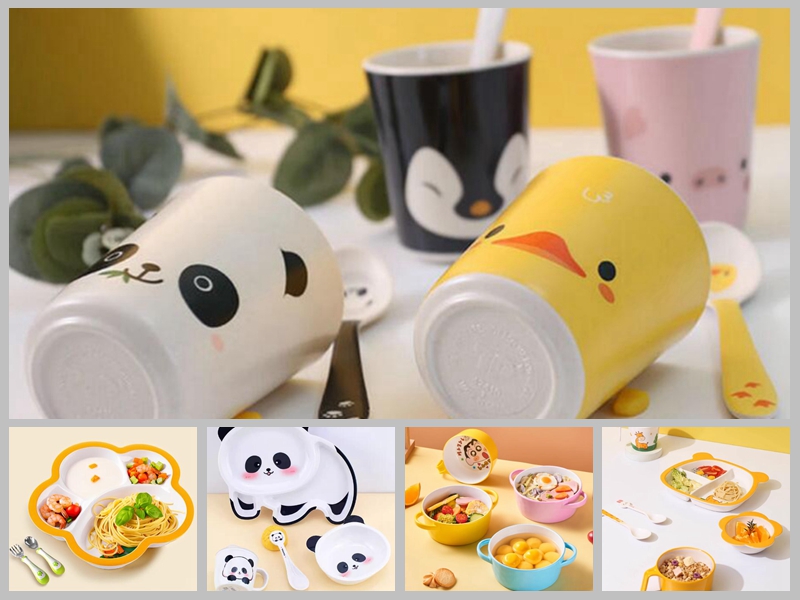 kids tableware melamine resin molding powder 