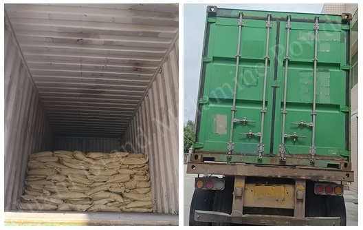 ڈنر ویئر کی تیاری کے لیے Huafu برانڈ کے بہترین معیار کے melamine پاؤڈر کی برآمدی شپمنٹ