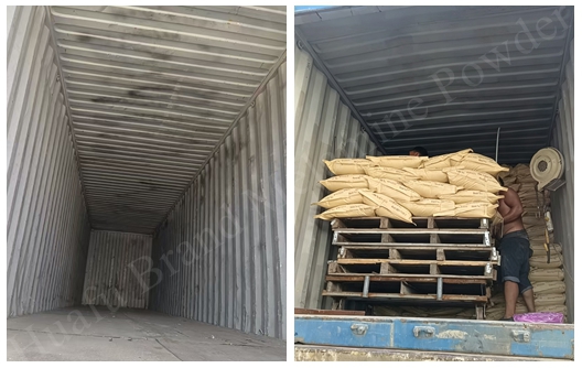 فوڈ گریڈ ایم ایف میلامین دسترخوان پاؤڈر کی بلک آرڈر شپمنٹ Huafu Chemicals سے