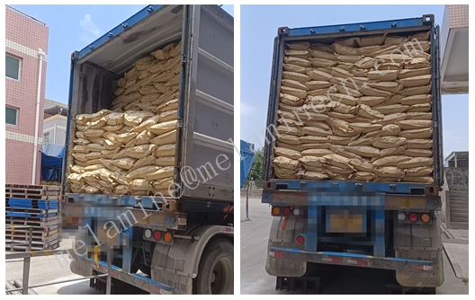 انٹرٹیک مصدقہ HFM میلمین ٹیبل ویئر مولڈنگ کمپاؤنڈ شپمنٹ